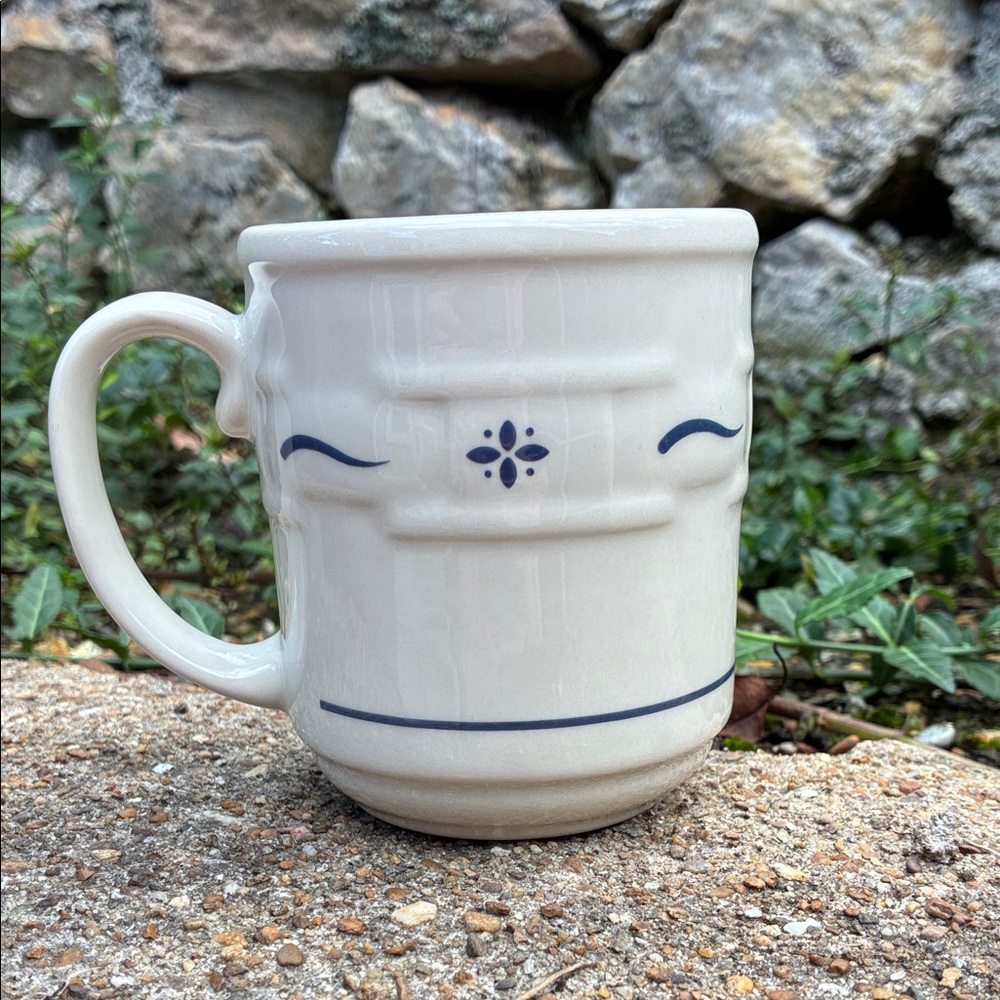 Vintage 90s Longaberger Pottery Coffee Mug